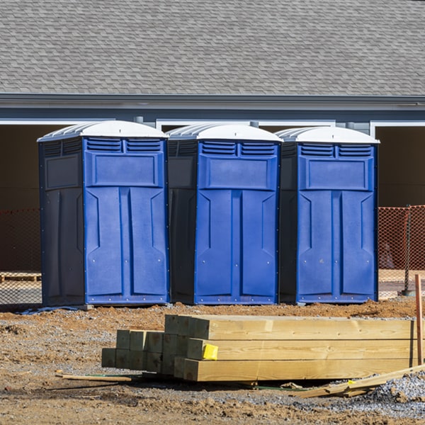 what is the cost difference between standard and deluxe portable restroom rentals in Willseyville